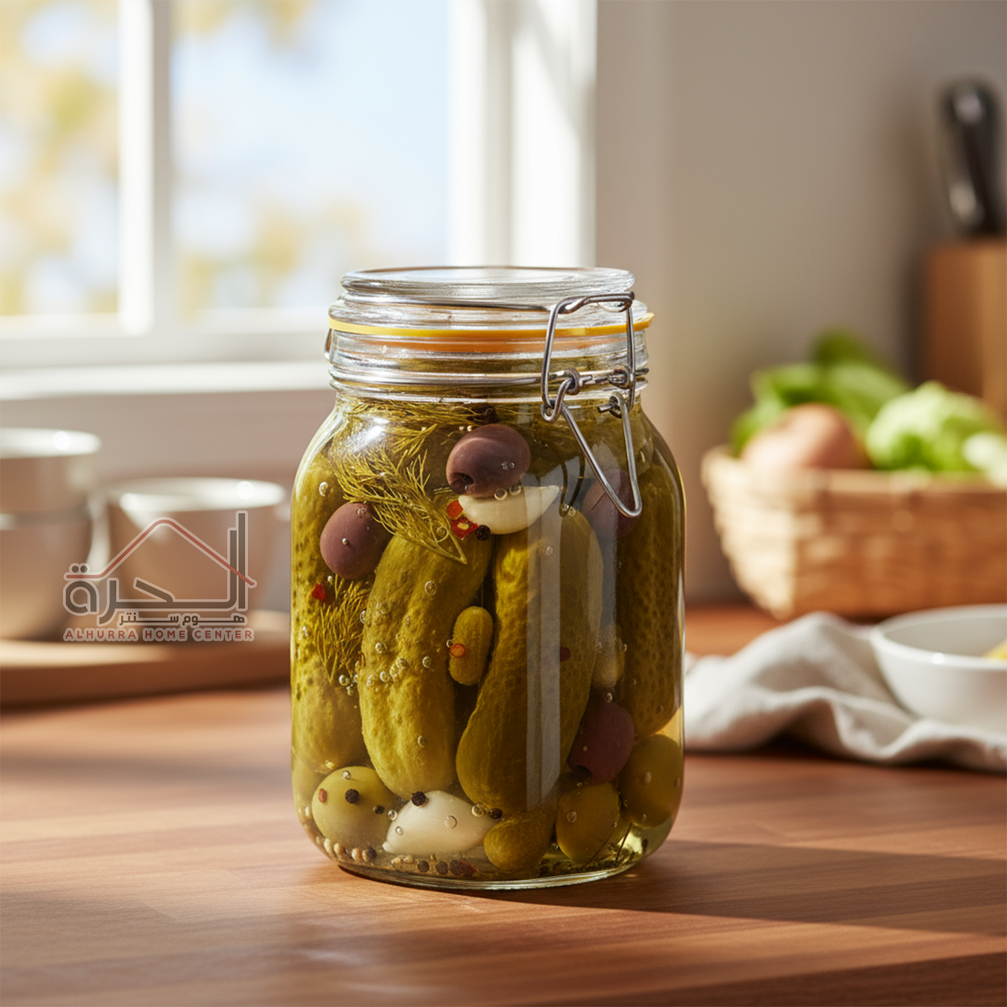 متربان ضغط زجاج 1.5 لتر