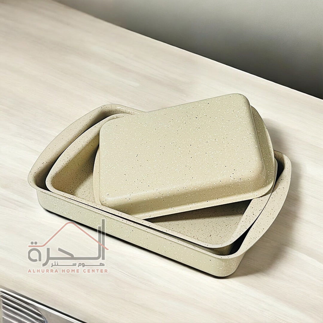 طقم صواني مستطيل 3 قطع SENSTAN