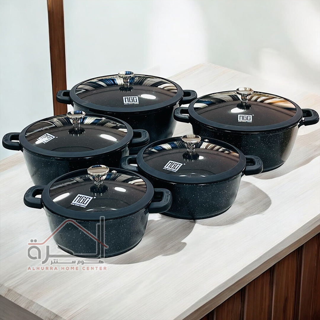 طقم طناجر MGC - 5 طناجر