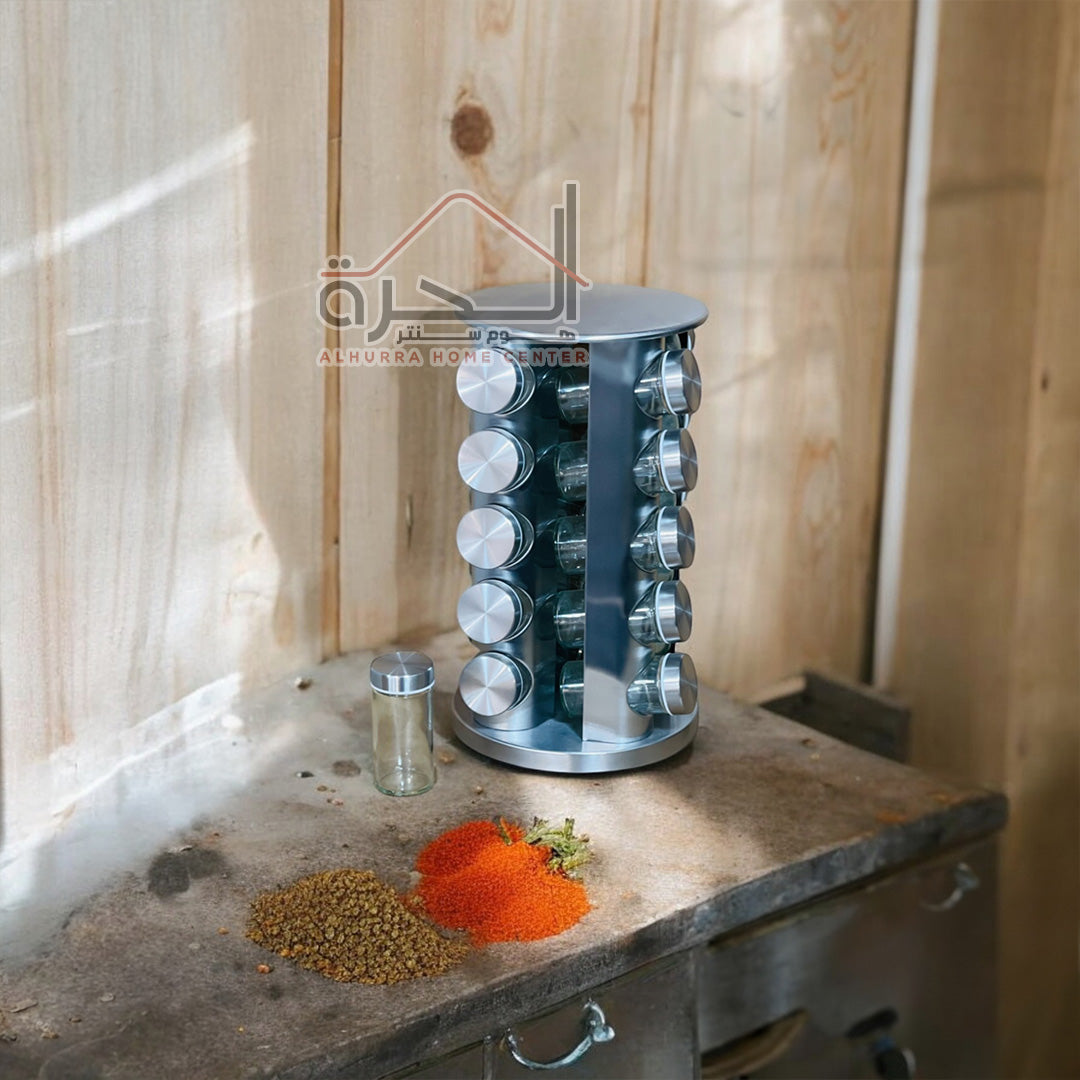 طقم بهارات ستانلس 20 قطعة