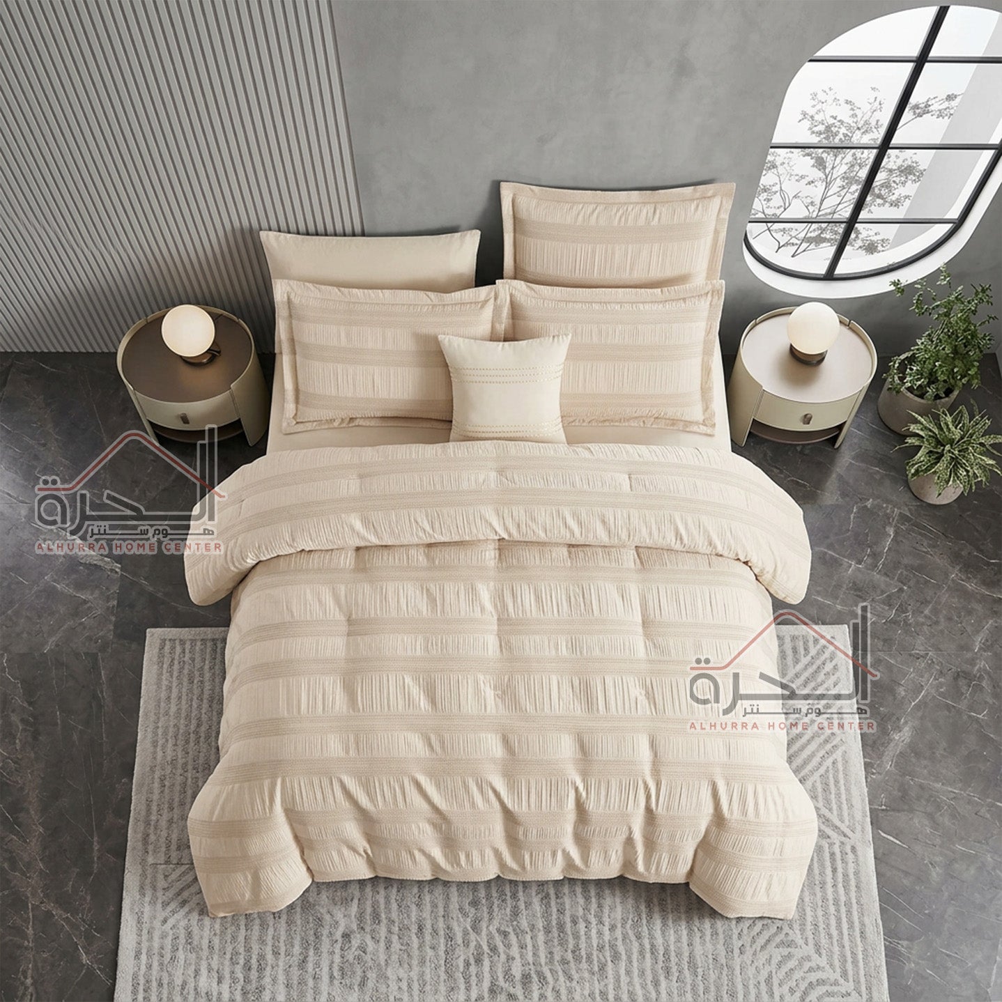 طقم لحاف صيفي 7 قطع مجوز Vibe 04