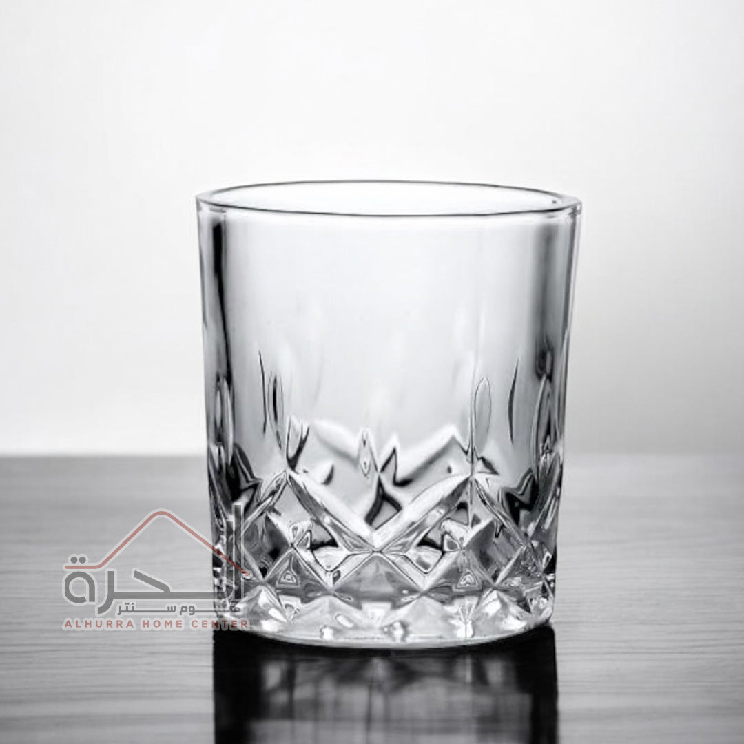 كاسات زجاج 300 مل عدد 6