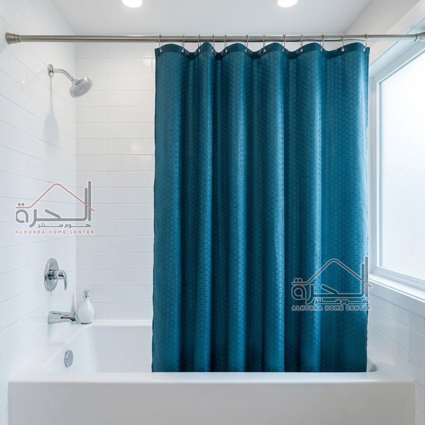 برداية حمام تركواز 240 سم Waterproof مبزر