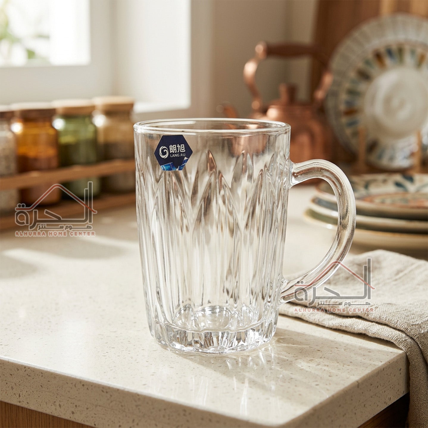 كاسات شاي حجم 250 مل عدد 6 - B46