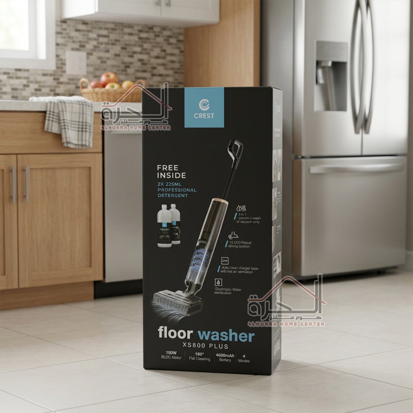 مكنسة 2 ب 1 CREST Floor Washer XS800 Plus