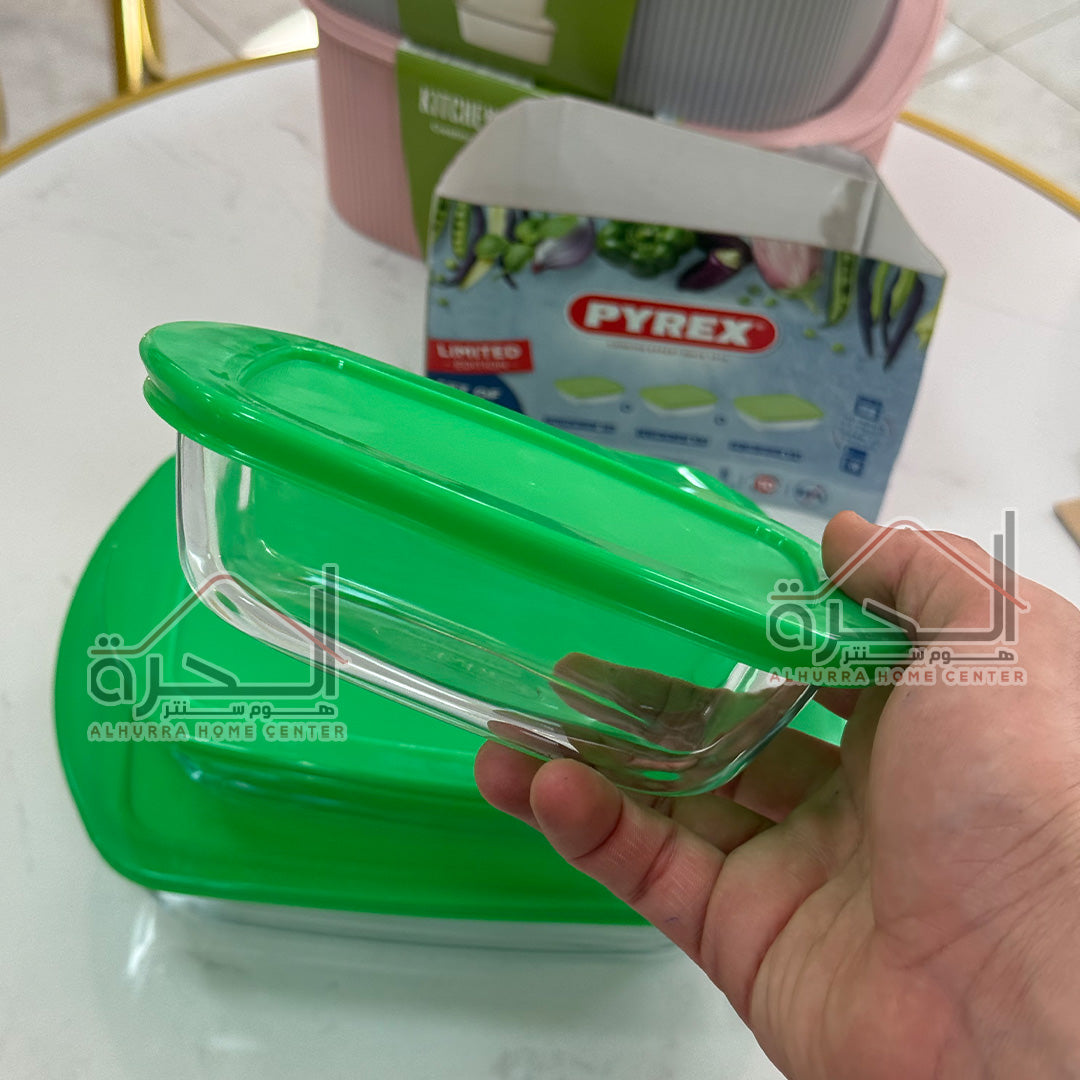 طقم 3 جاطات حراري Pyrex