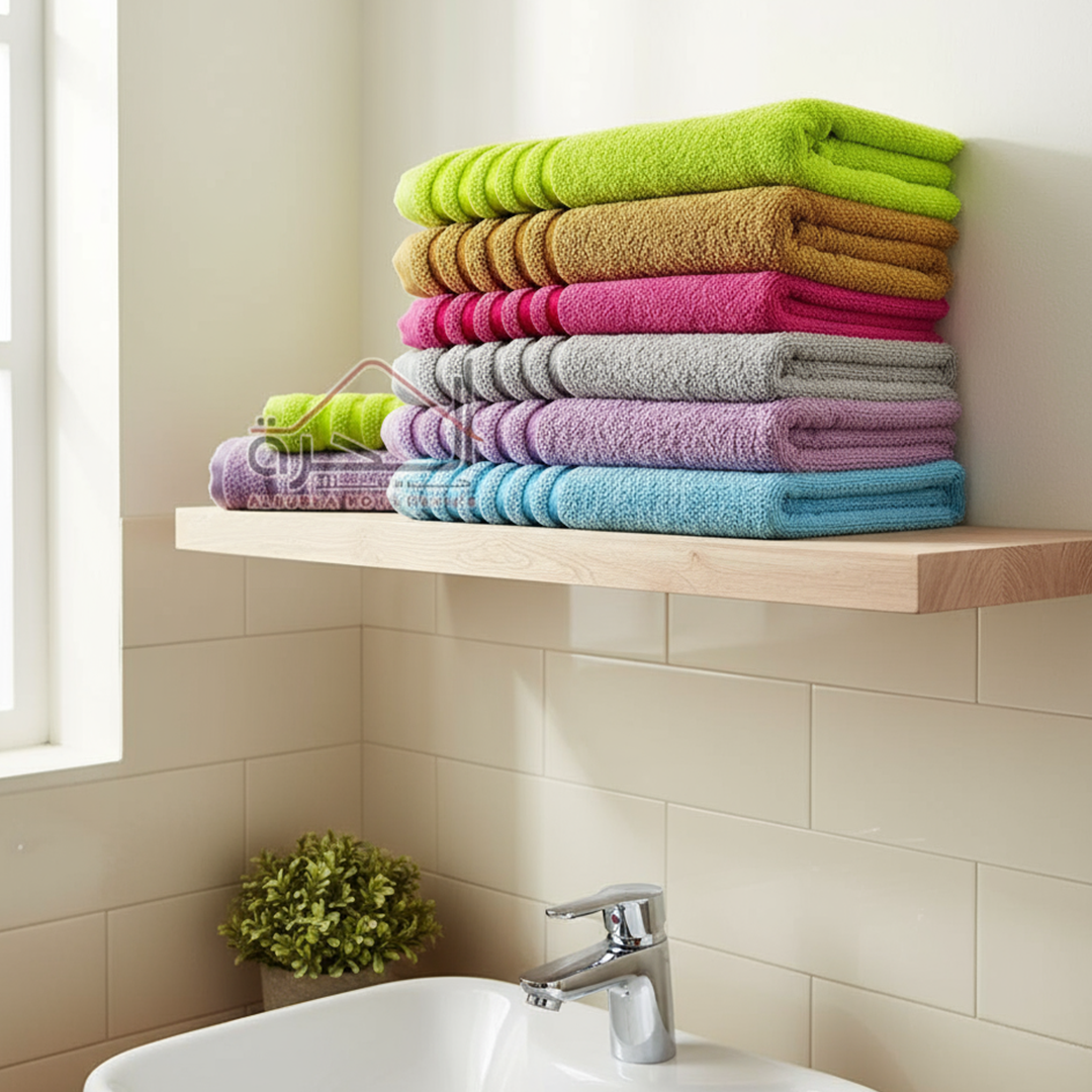 منشفة قطن حجم 140*70 سم