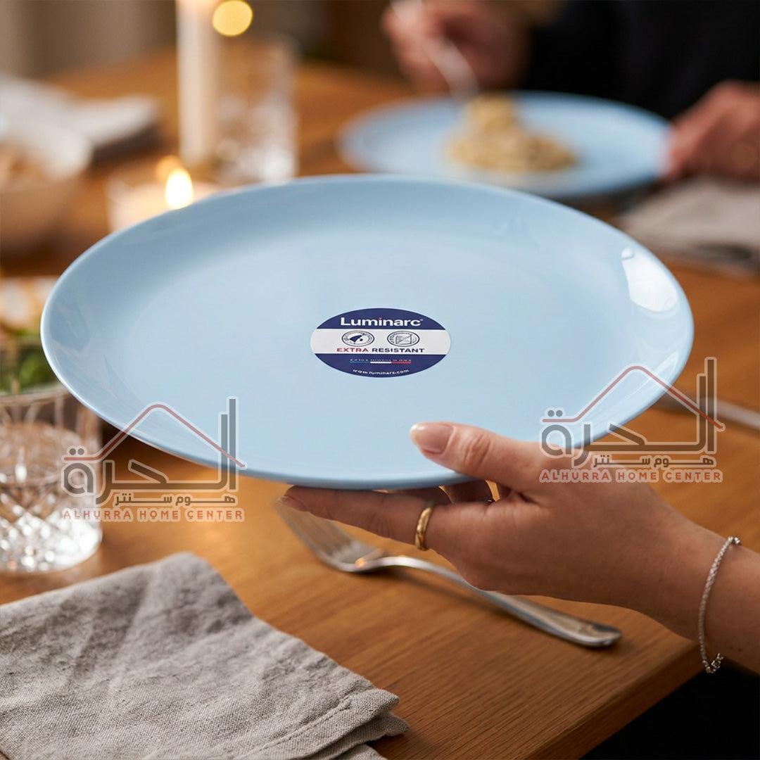 صحن لومينرك ازرق سفح 25 سم