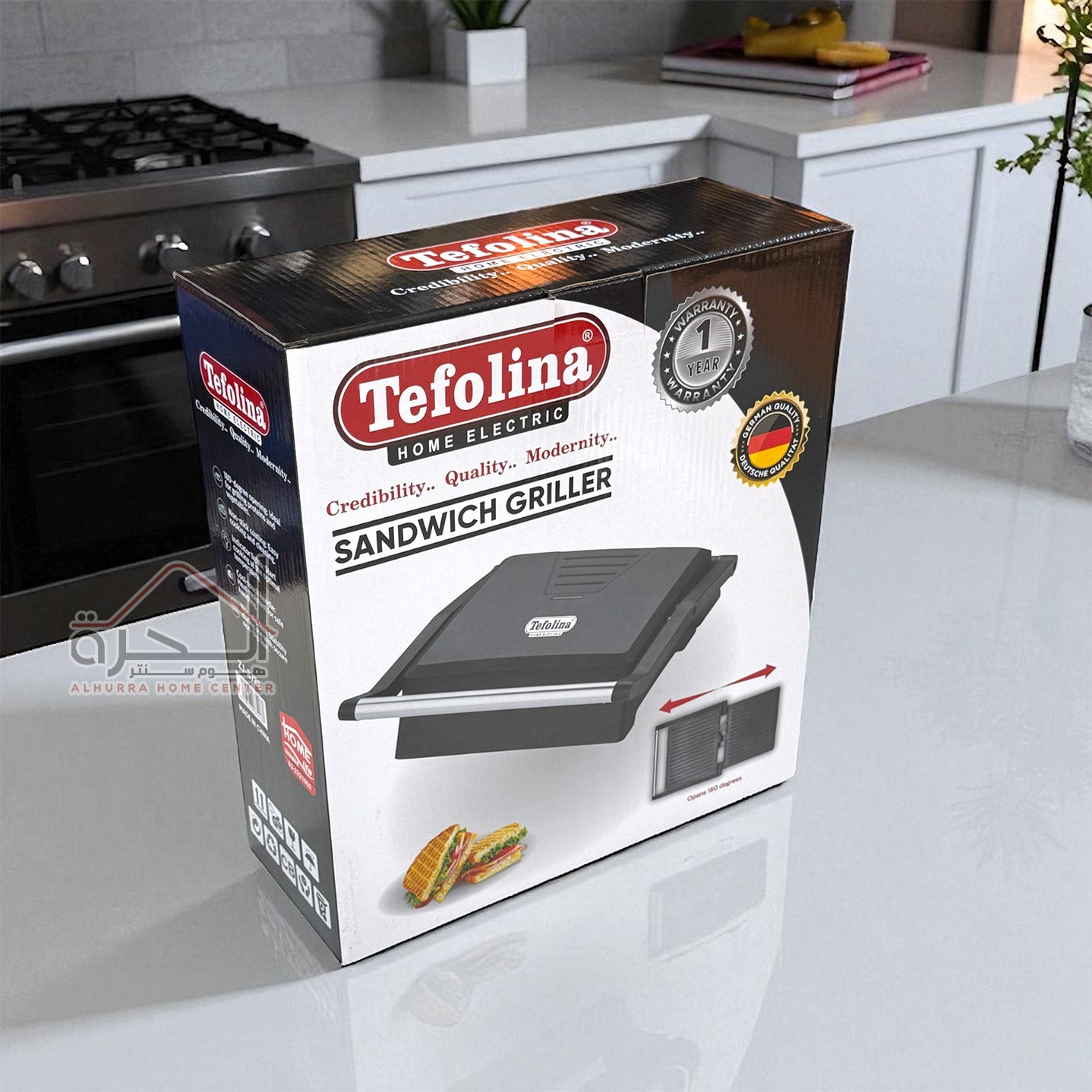 توستر Tefolina حجم 23*20 سم
