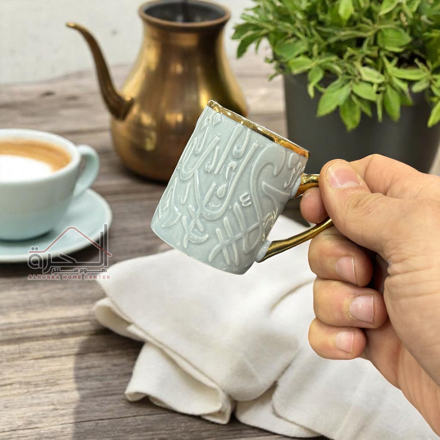فناجين قهوة كتابة عدد 12
