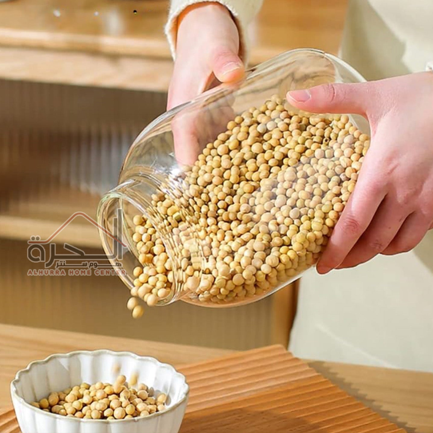 متربان زجاج احجام كبيرة