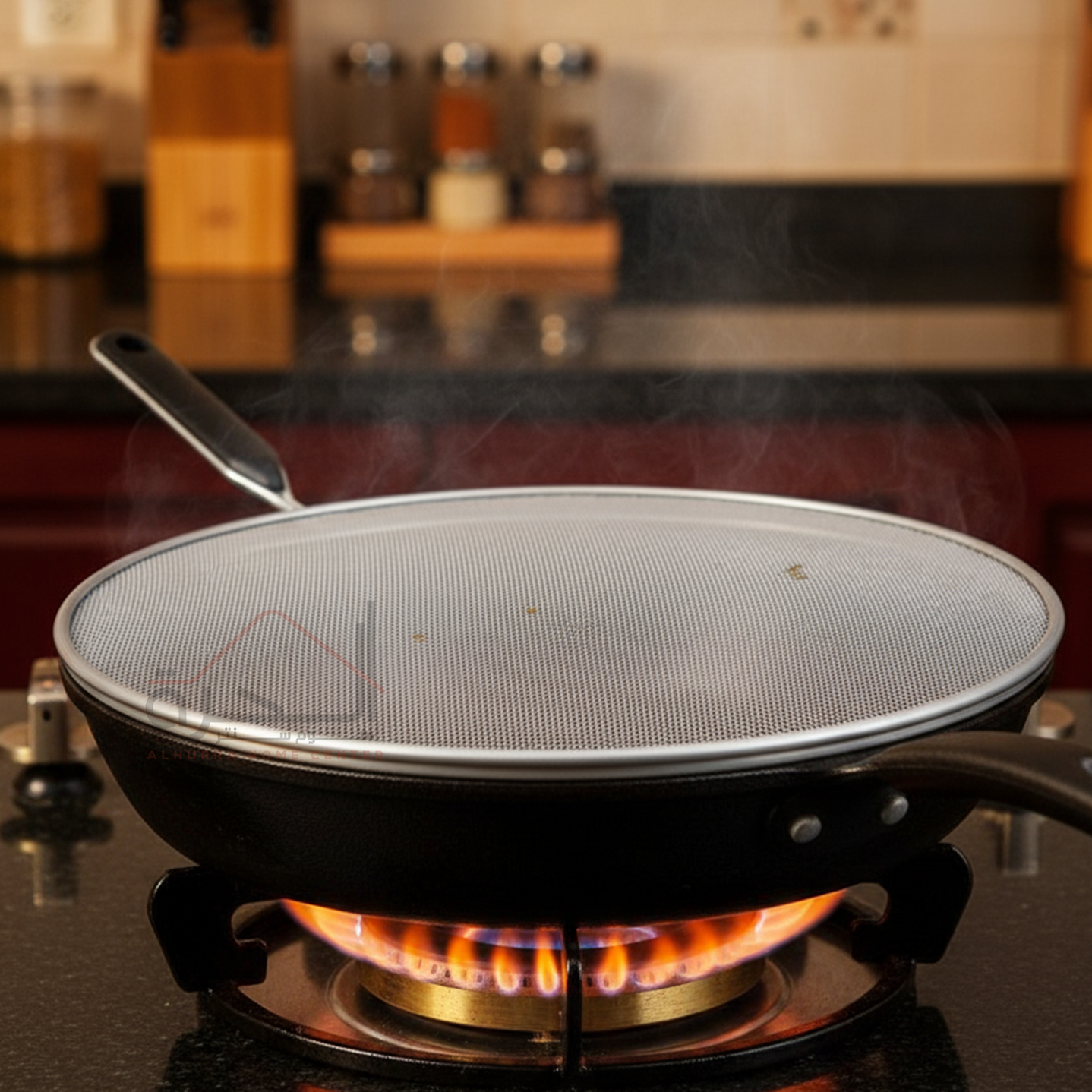 غطى مقلى يحمي من الزيوت 33 سم