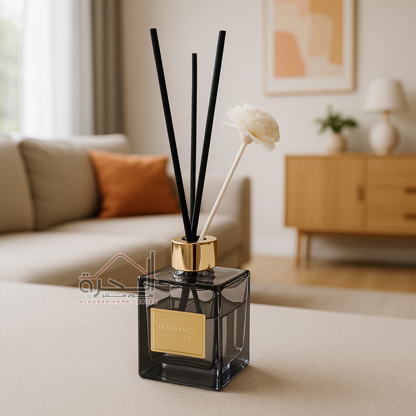 معطر جو مع عيدان 200 مل UTA Damascus Rose