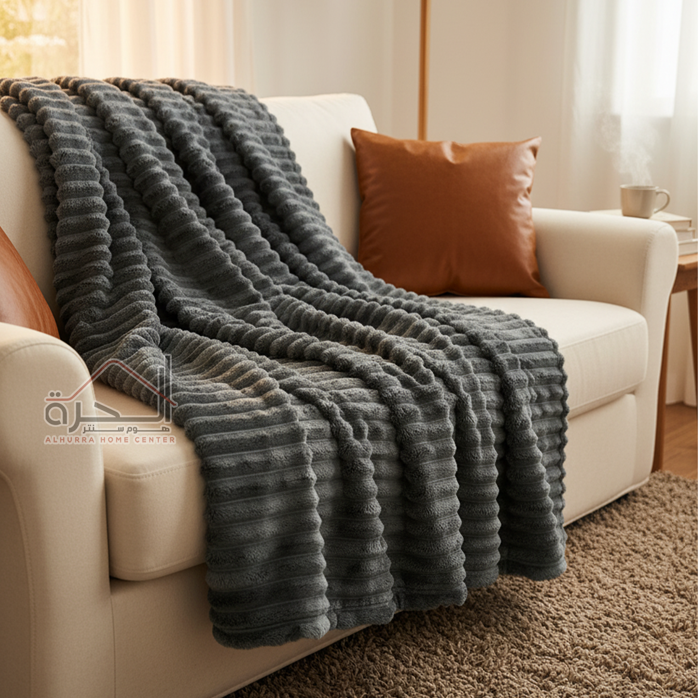 حرام شيربا حجم 230*200 سم سكني غامق