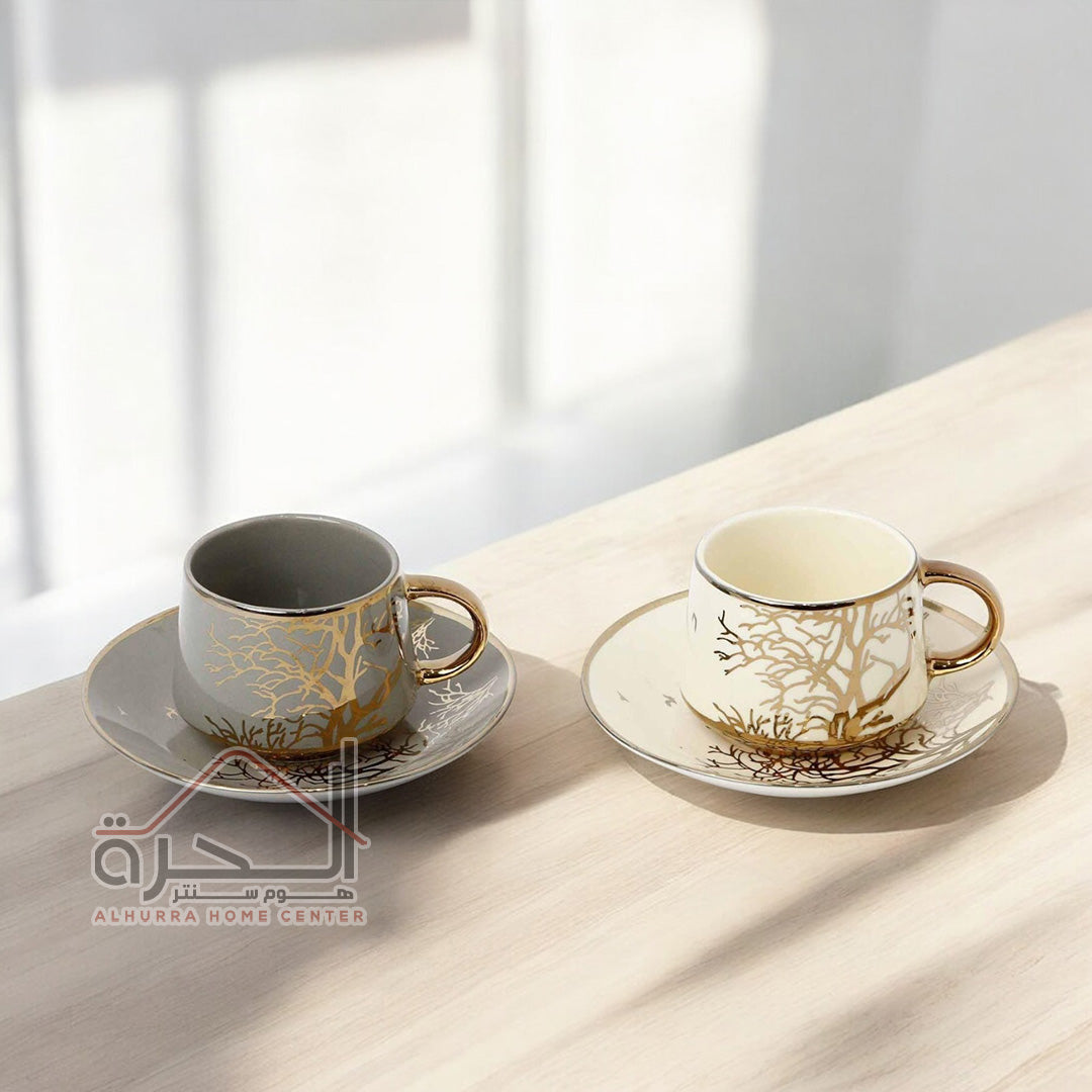 فناجين شاي عدد 6