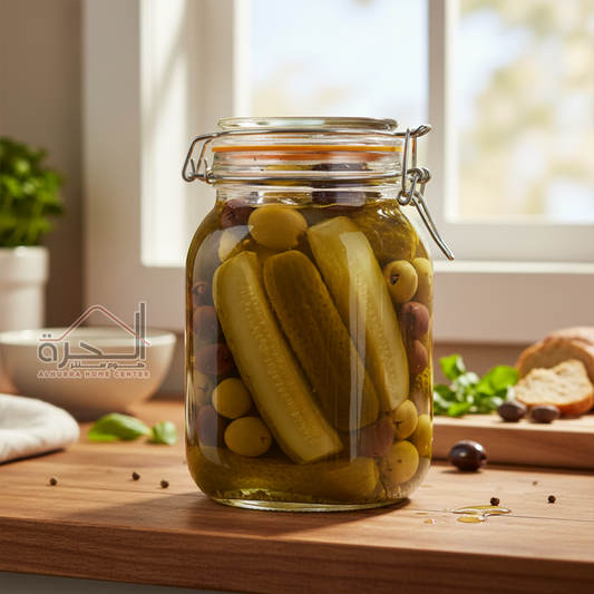متربان ضغط زجاج 1.5 لتر