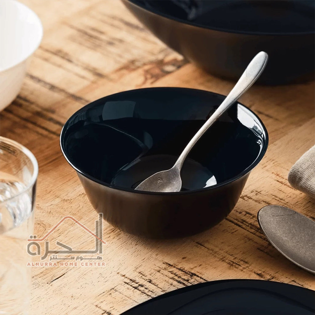 زبدية لون اسود Luminarc Carine 12 cm