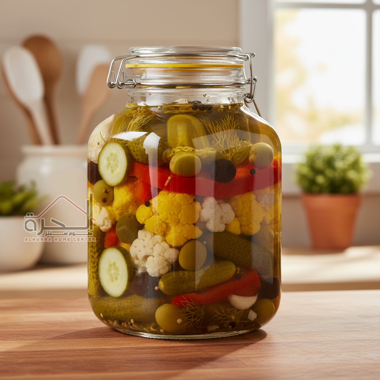 متربان ضغط زجاج 4 لتر