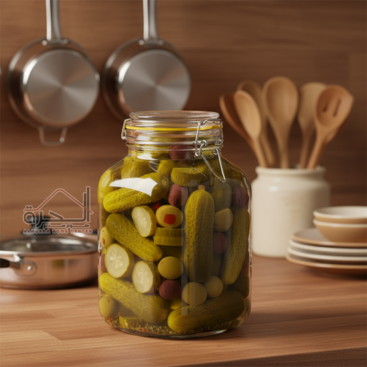 متربان ضغط زجاج 4 لتر