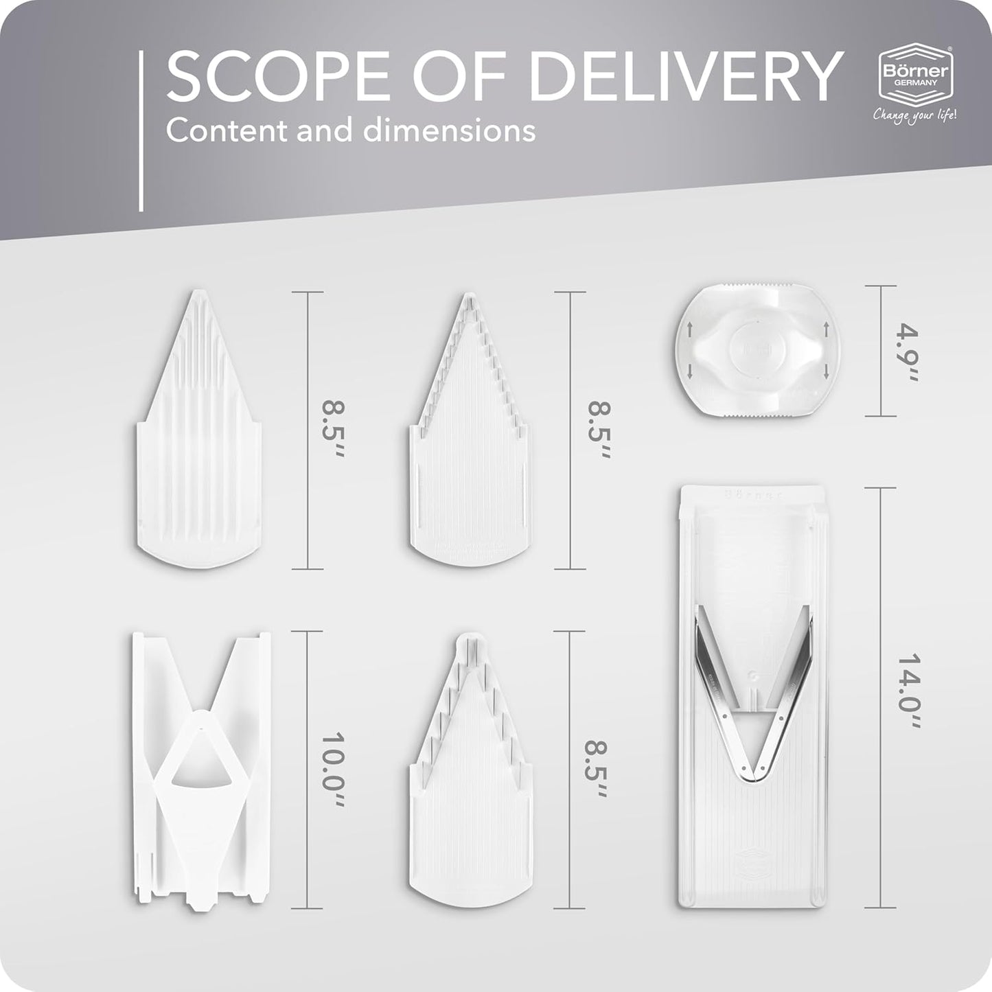 قطاعة سلطة Borner V3