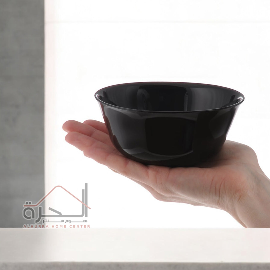 زبدية لون اسود Luminarc Carine 12 cm