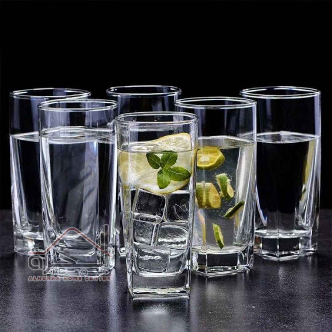 كاسات عصير عدد 6 Luminarc Sterling
