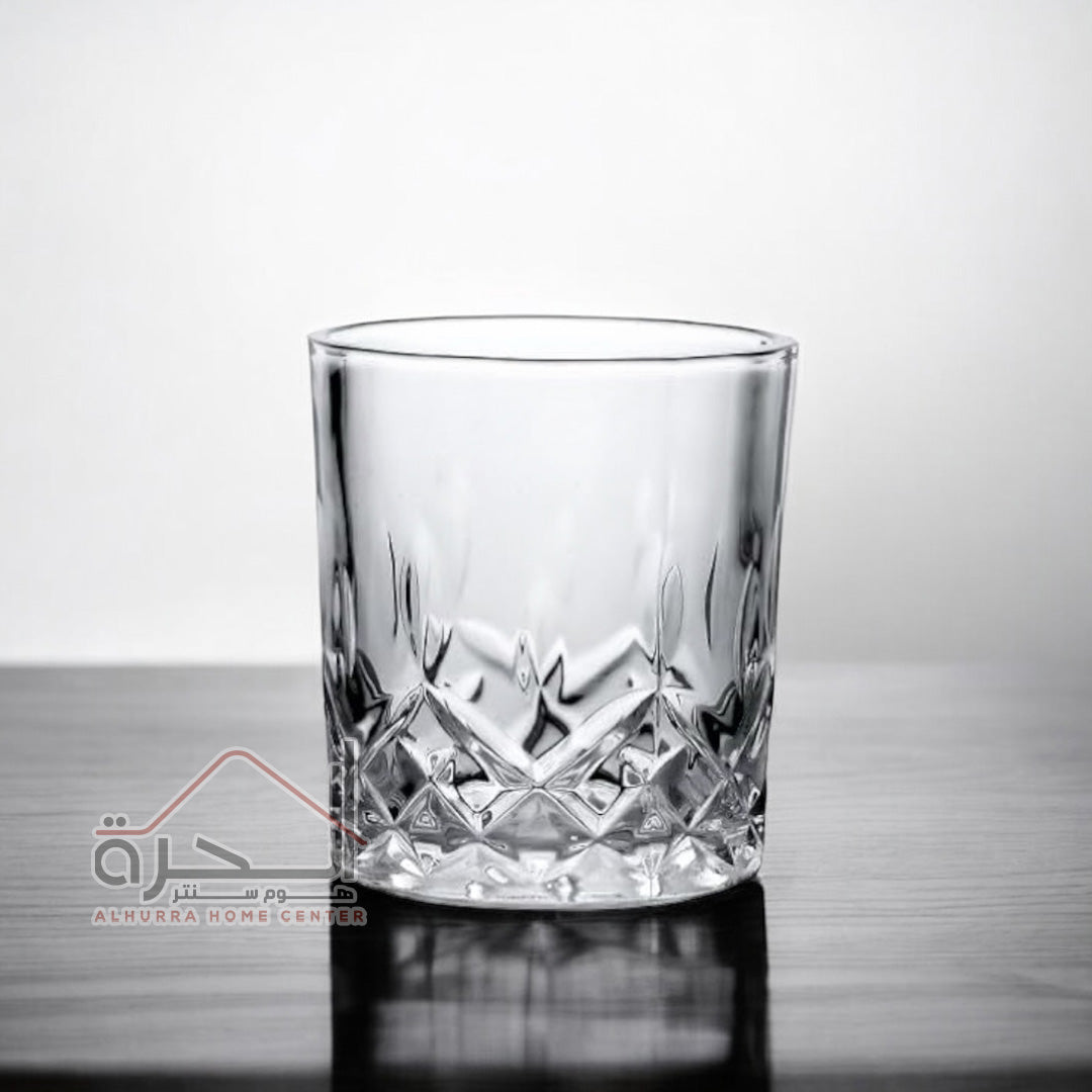 كاسات زجاج 240 مل عدد 6