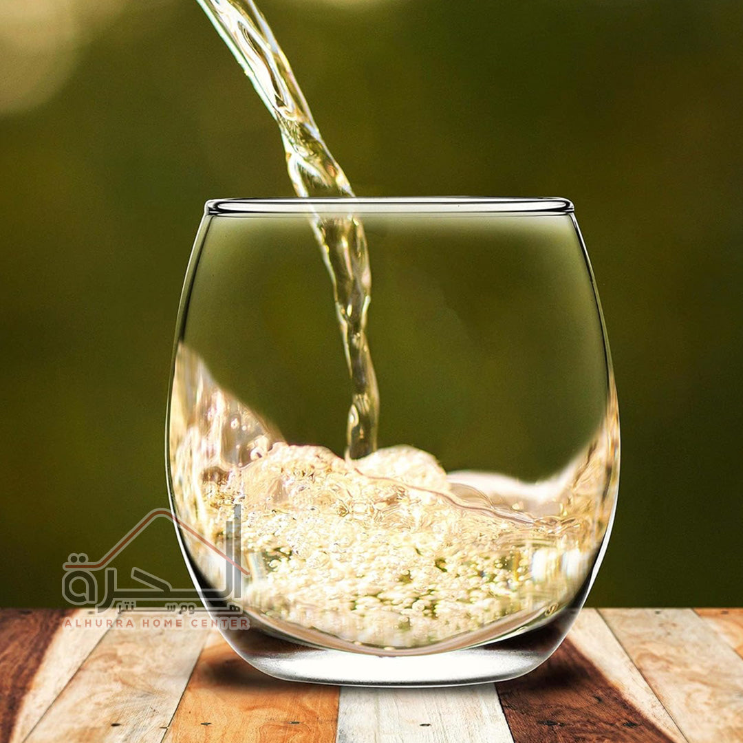 كاسات زجاج 250 مل عدد 6