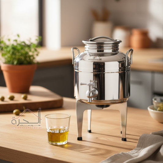 برميل زيت نوريستا حجم 3 لتر مع قاعدة Sansone Premium