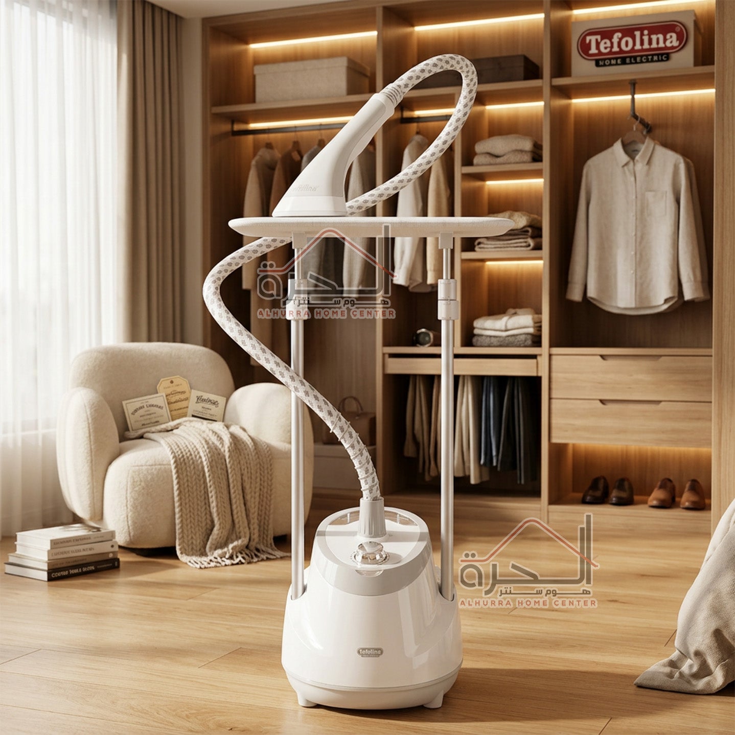 مكوى بخار 1800 واط Tefolina