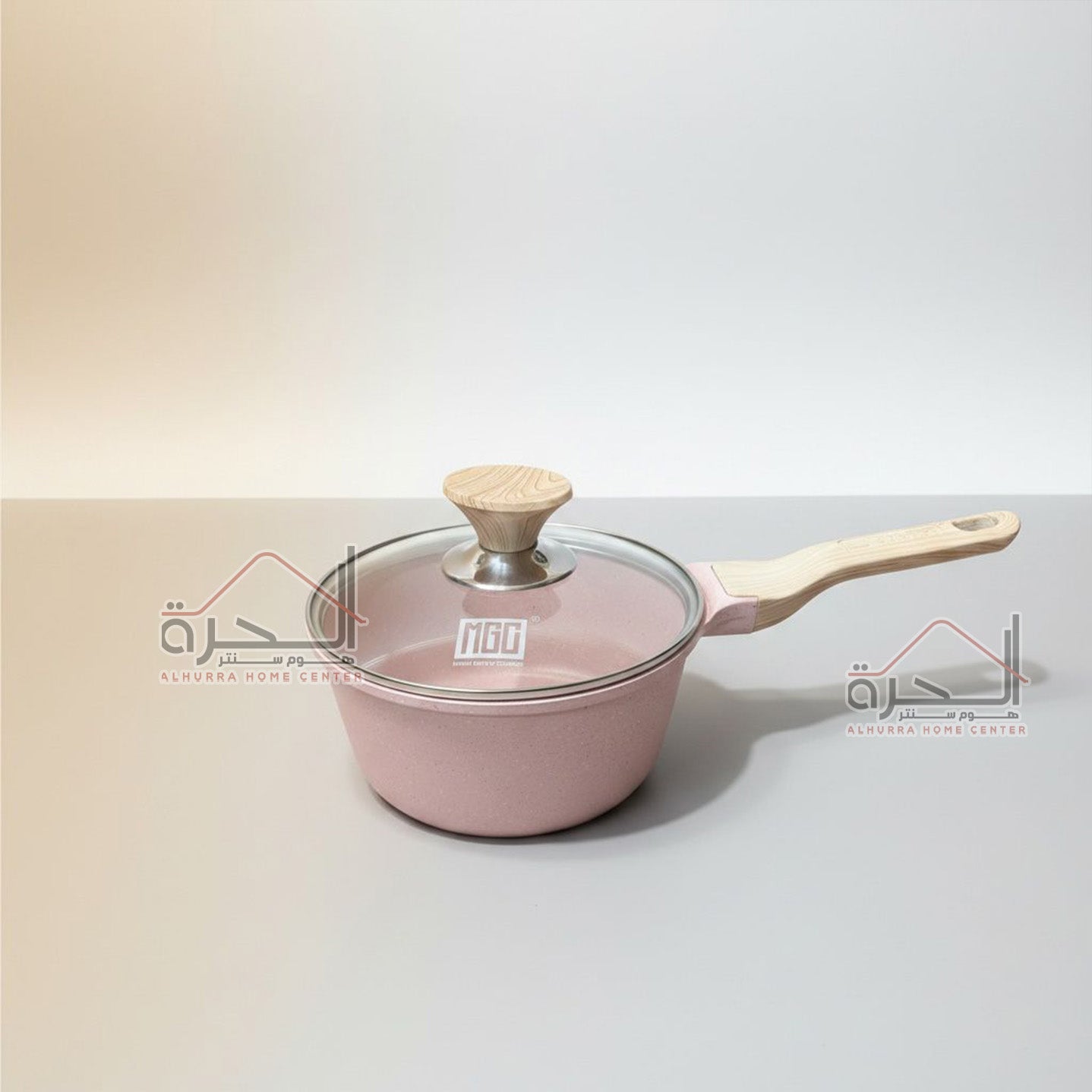 كسرولة جرانيت مع غطاء 16 سم MGC مدور