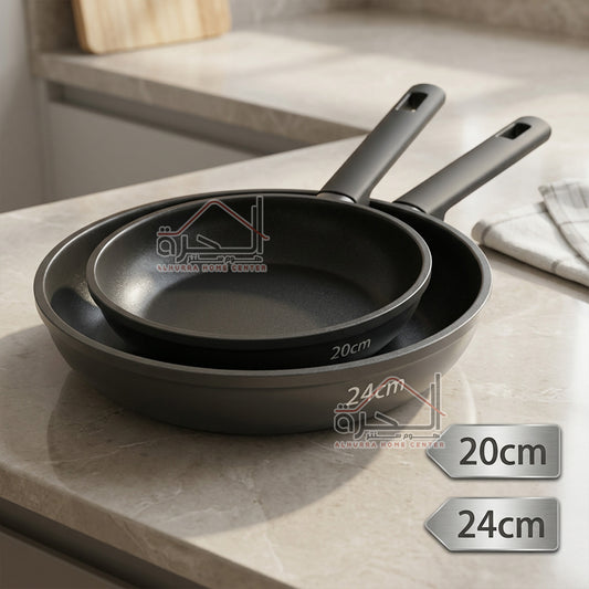 طقم مقالي قطعتين 20-24 سم Eco Cook
