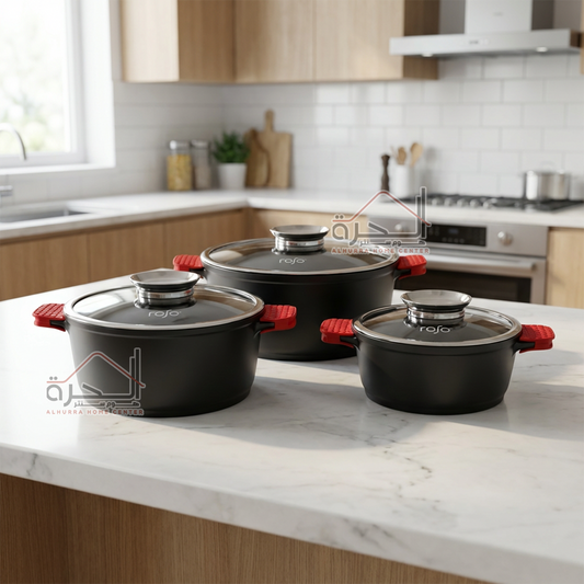 طقم طناجر ROSO