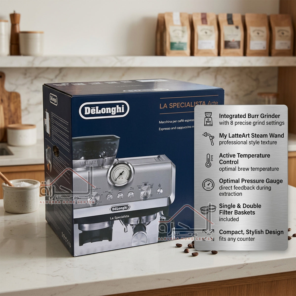 ماكنة قهوة Delonghi La Specialista Arte