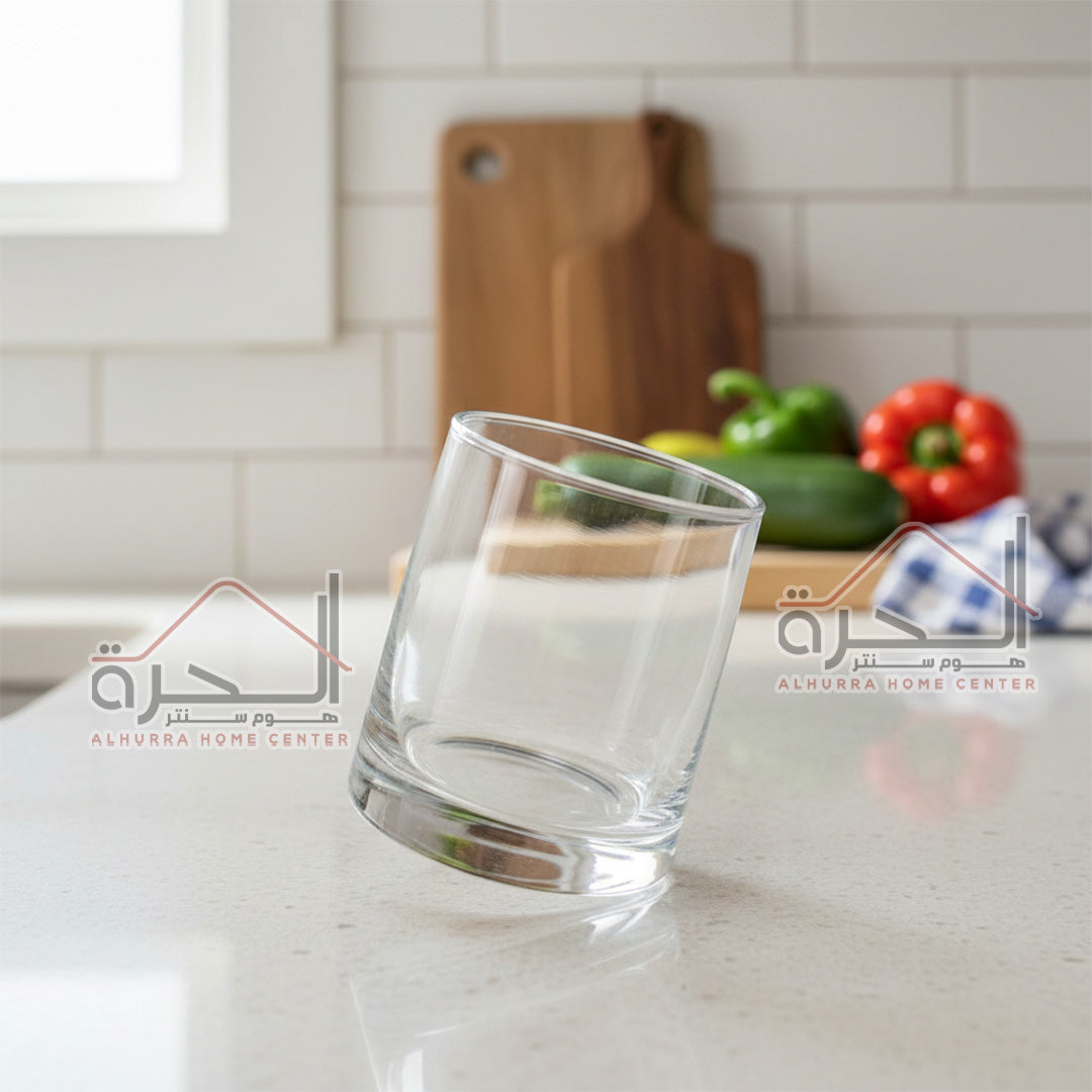 كاسات زجاج 240 مل عدد 6