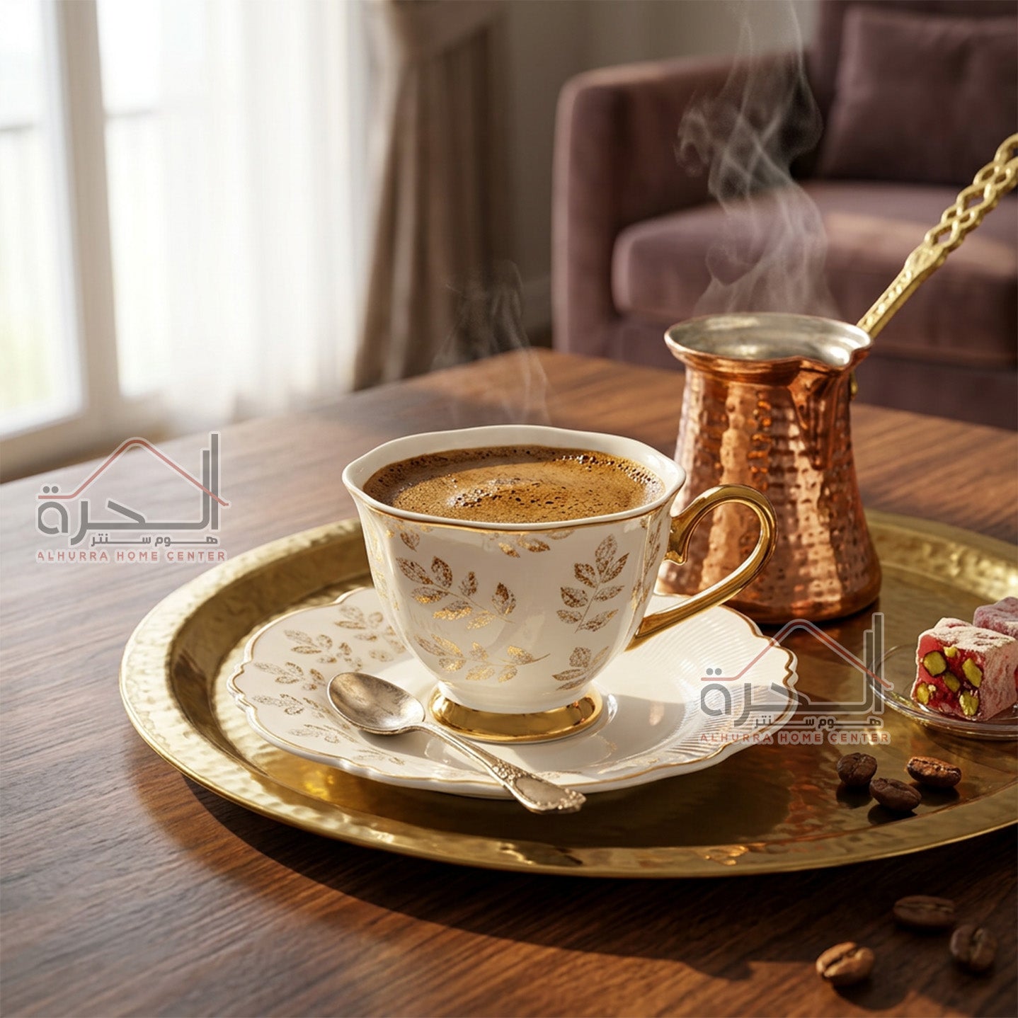 طقم فناجين قهوة 6 فناجين