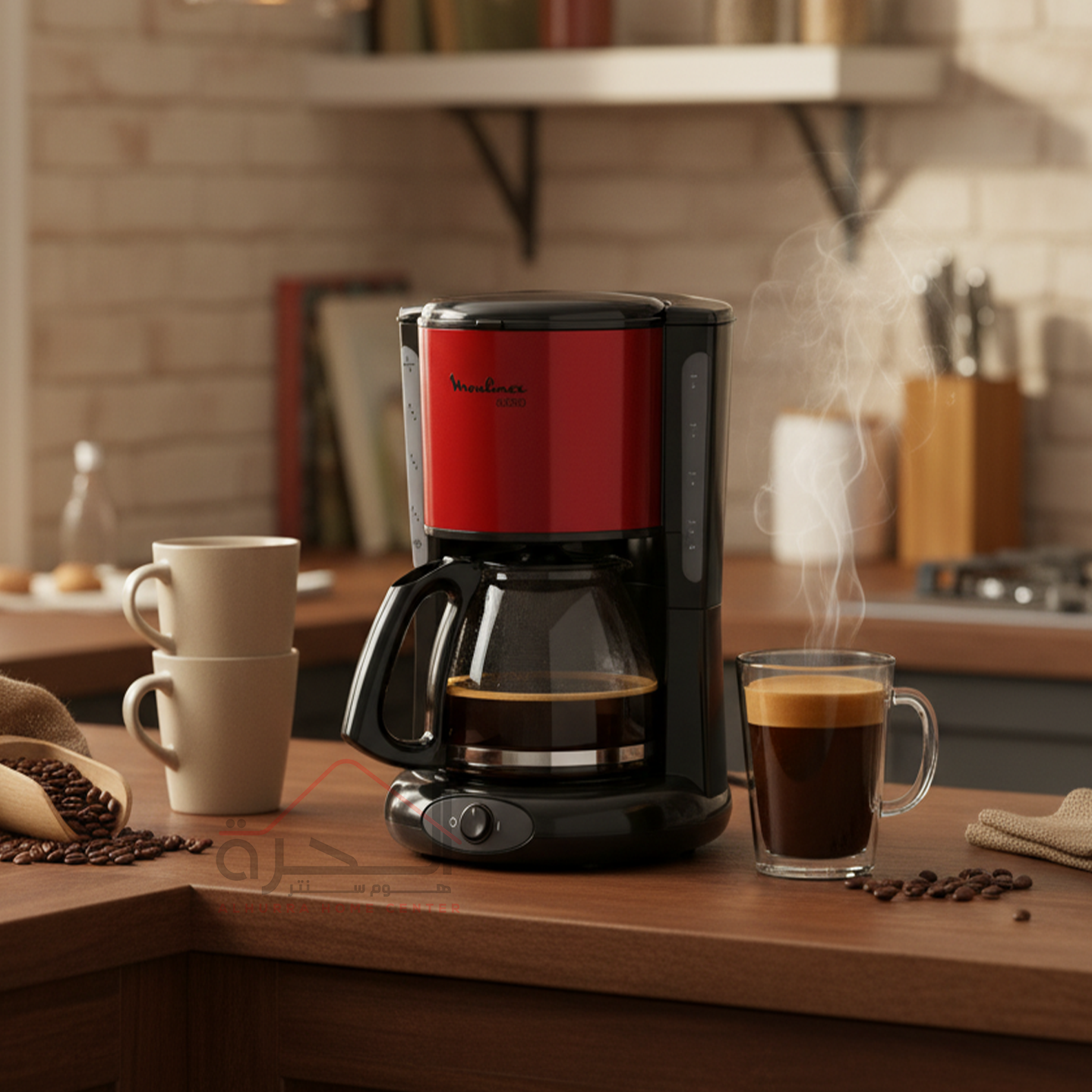 ماكنة قهوة Moulinex Subito Red