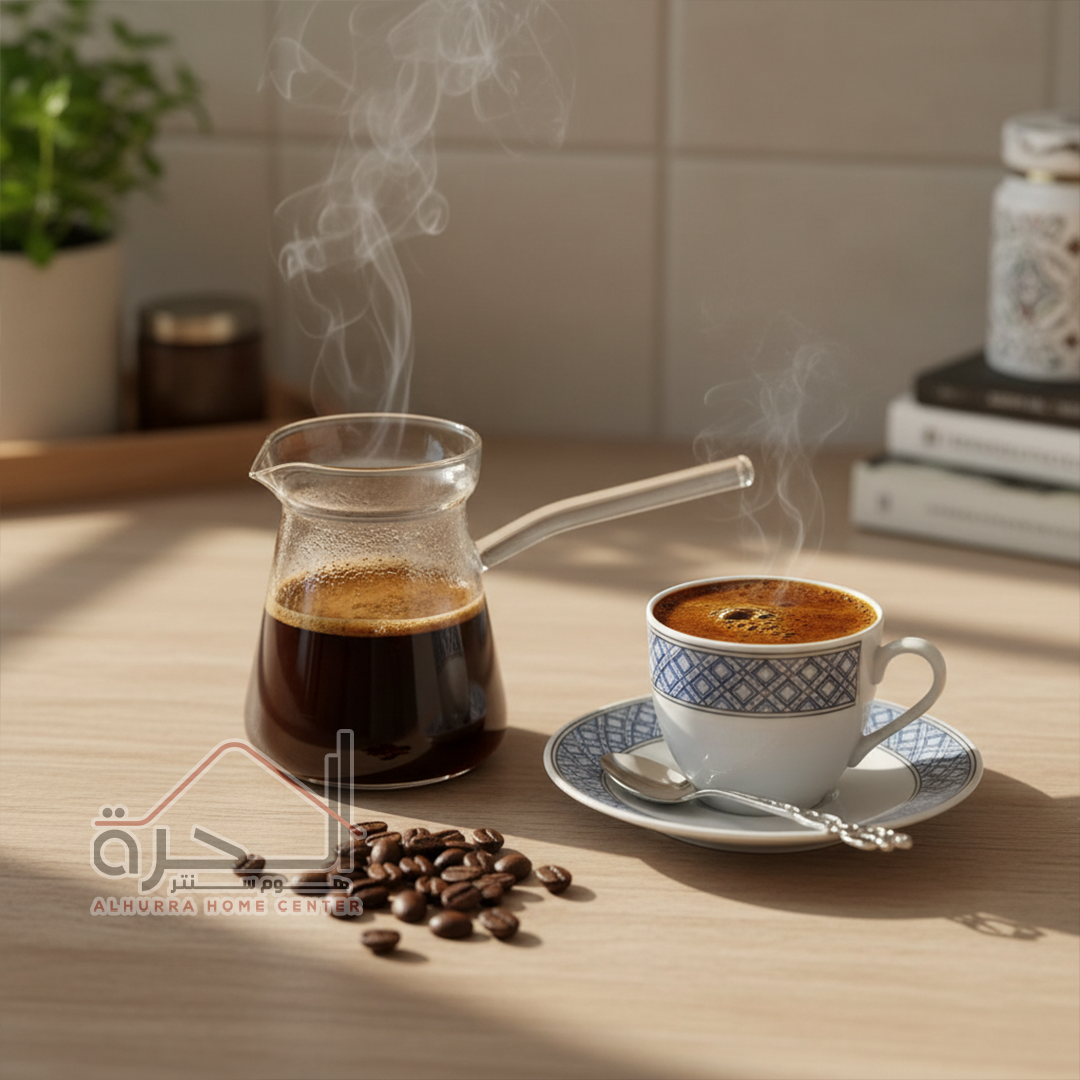 بريق قهوة حراري