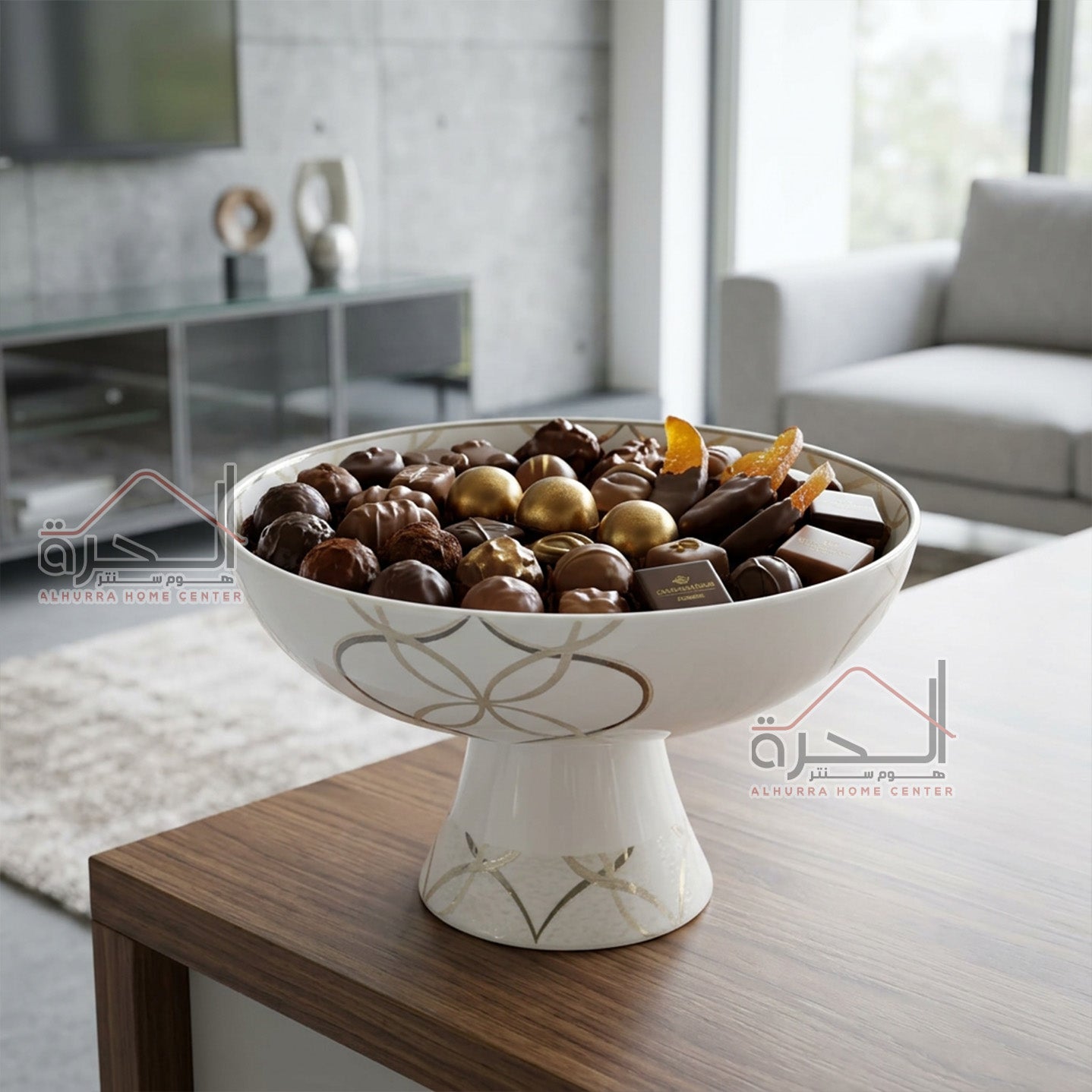 مضيفة بورسلان حجم 28*18 سم