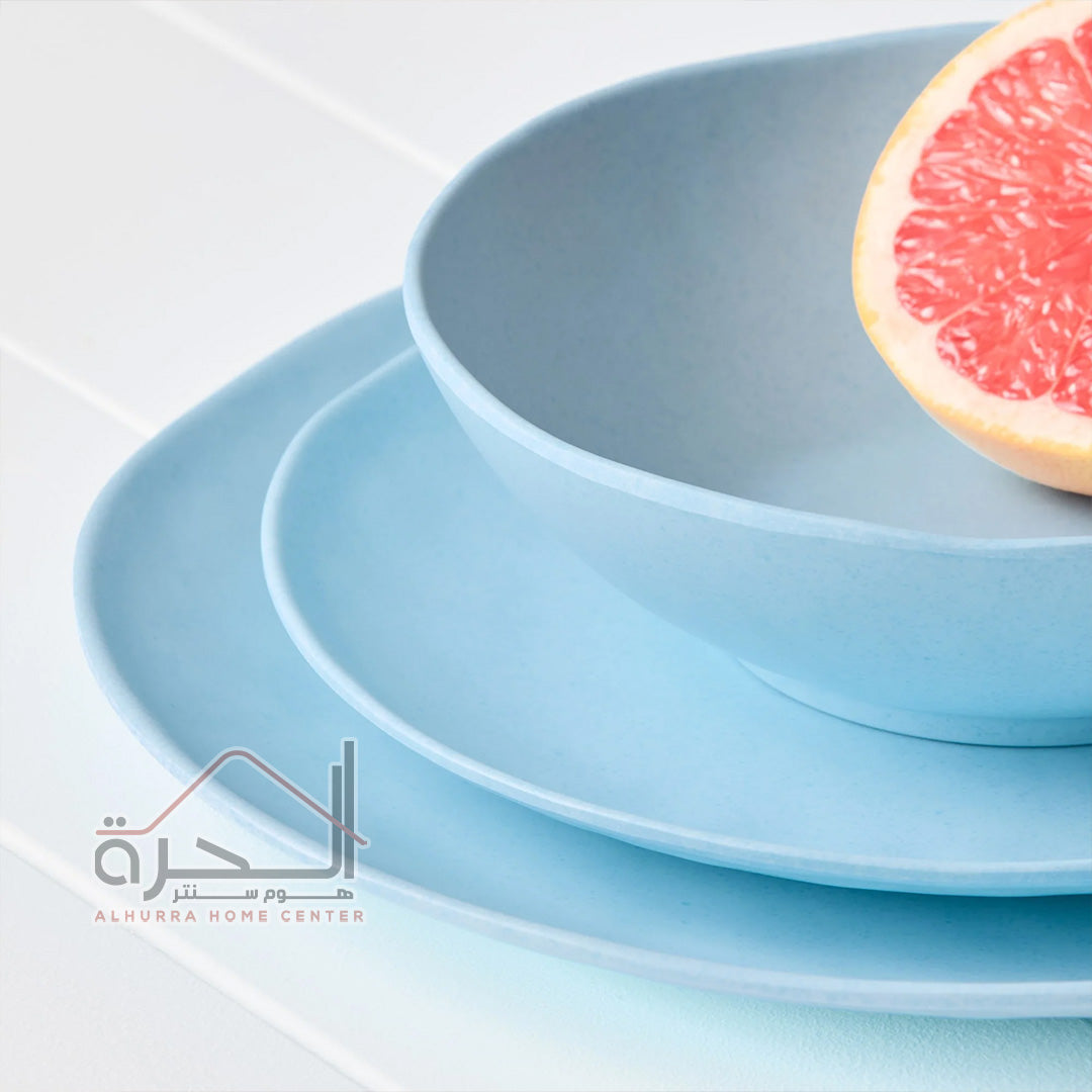طقم صحون لومينرك 18 قطعة Light Blue
