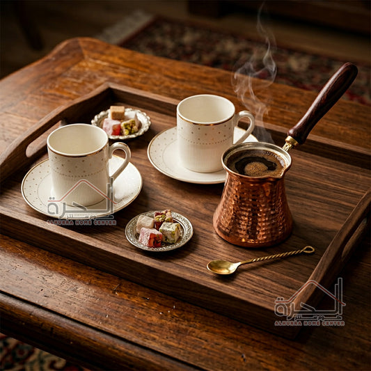 طقم فناجين قهوة بورسلان عدد 12