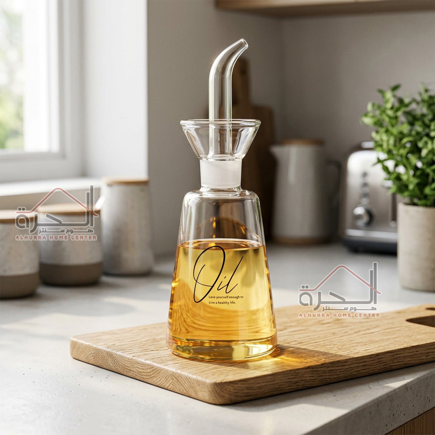 بريق زيت زجاج شفاف 250 مل