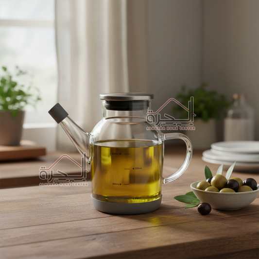 بريق زيت زجاج شفاف 400 مل