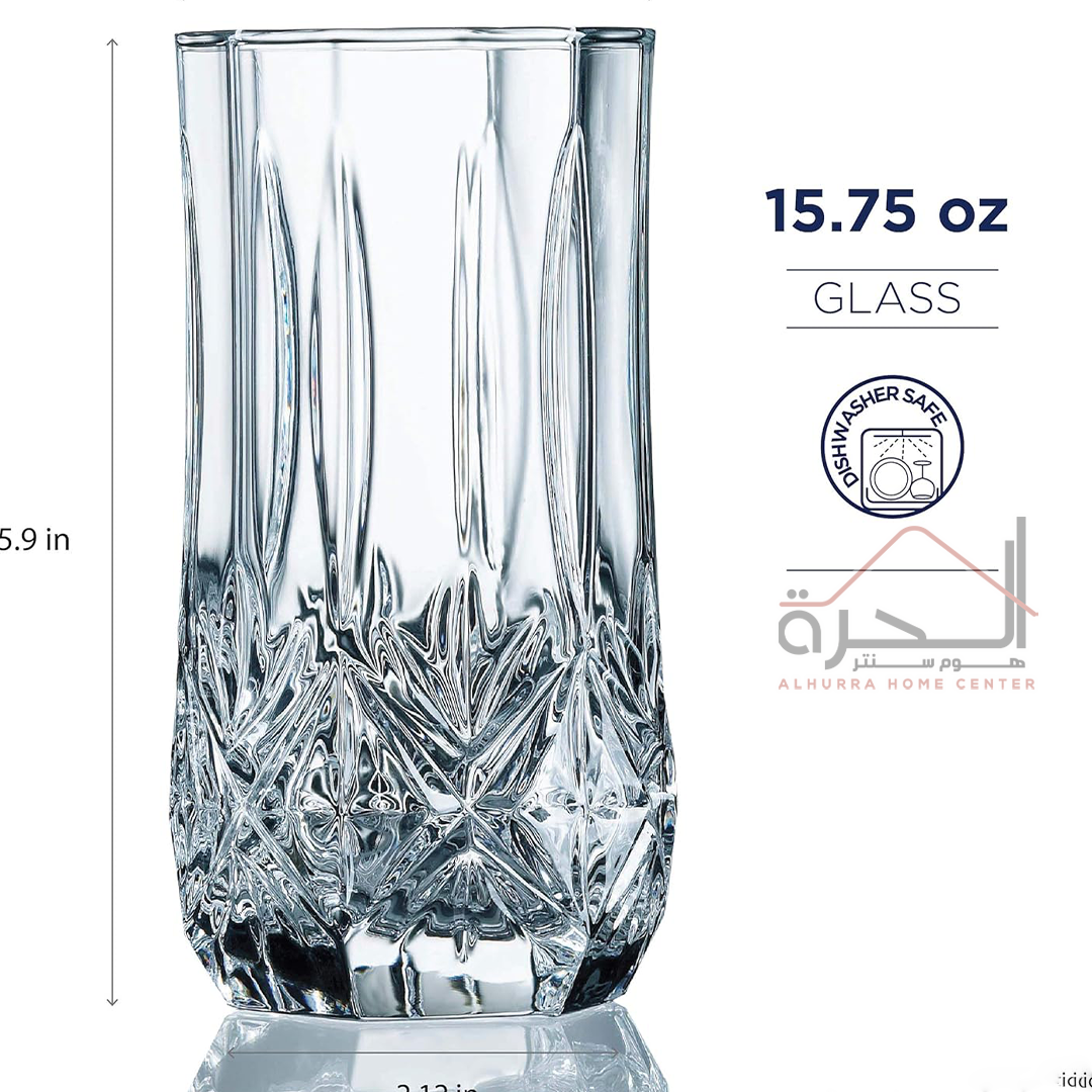 كاسات عصير عدد 6 Luminarc Brighton