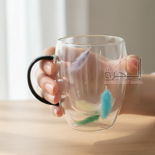 كاسة دبل جلاس Double Glass 350 مل
