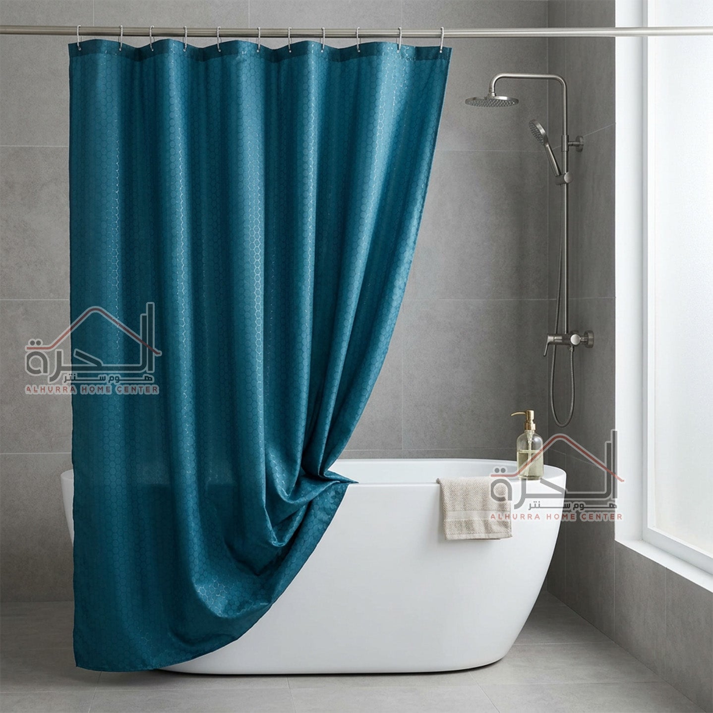 برداية حمام تركواز 240 سم Waterproof مبزر