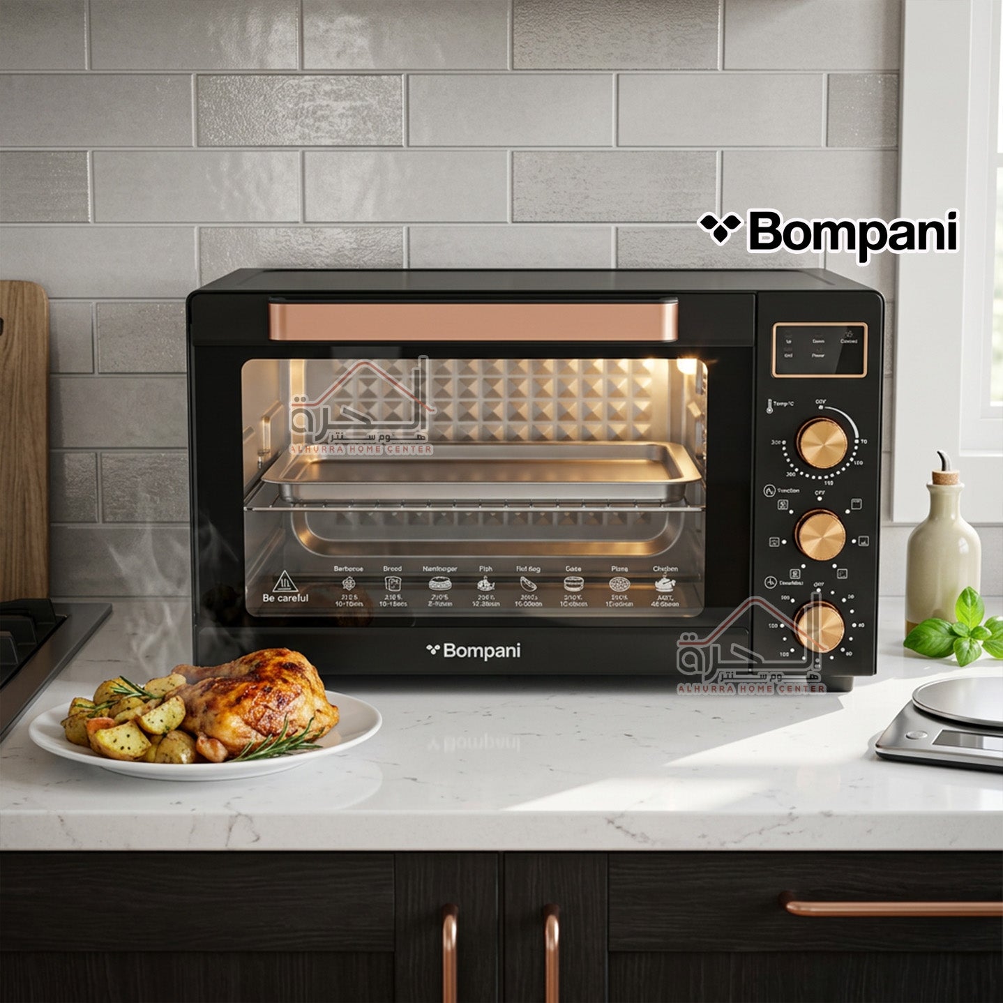 فرن BOMPANI حجم 30 لتر