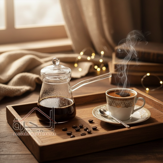 بريق قهوة حراري