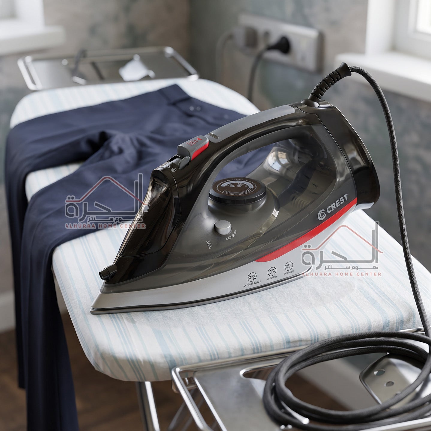مكوى 2500 واط CREST CR-5164