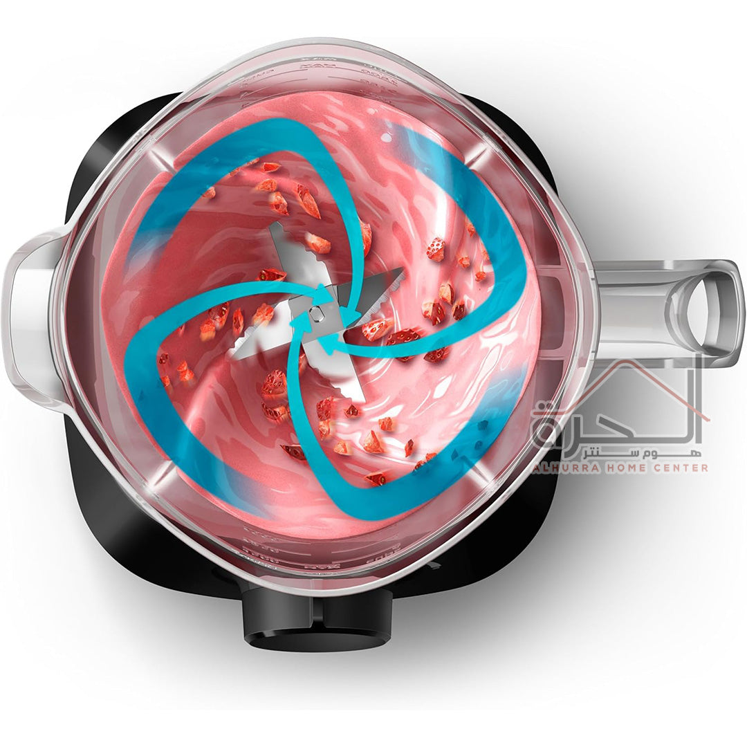 خلاط قوة 550 واط مع مطحنة PHILIPS HR2141